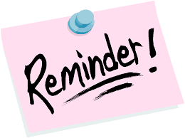 Free Reminders Cliparts, Download Free Reminders Cliparts png images, Free  ClipArts on Clipart Library